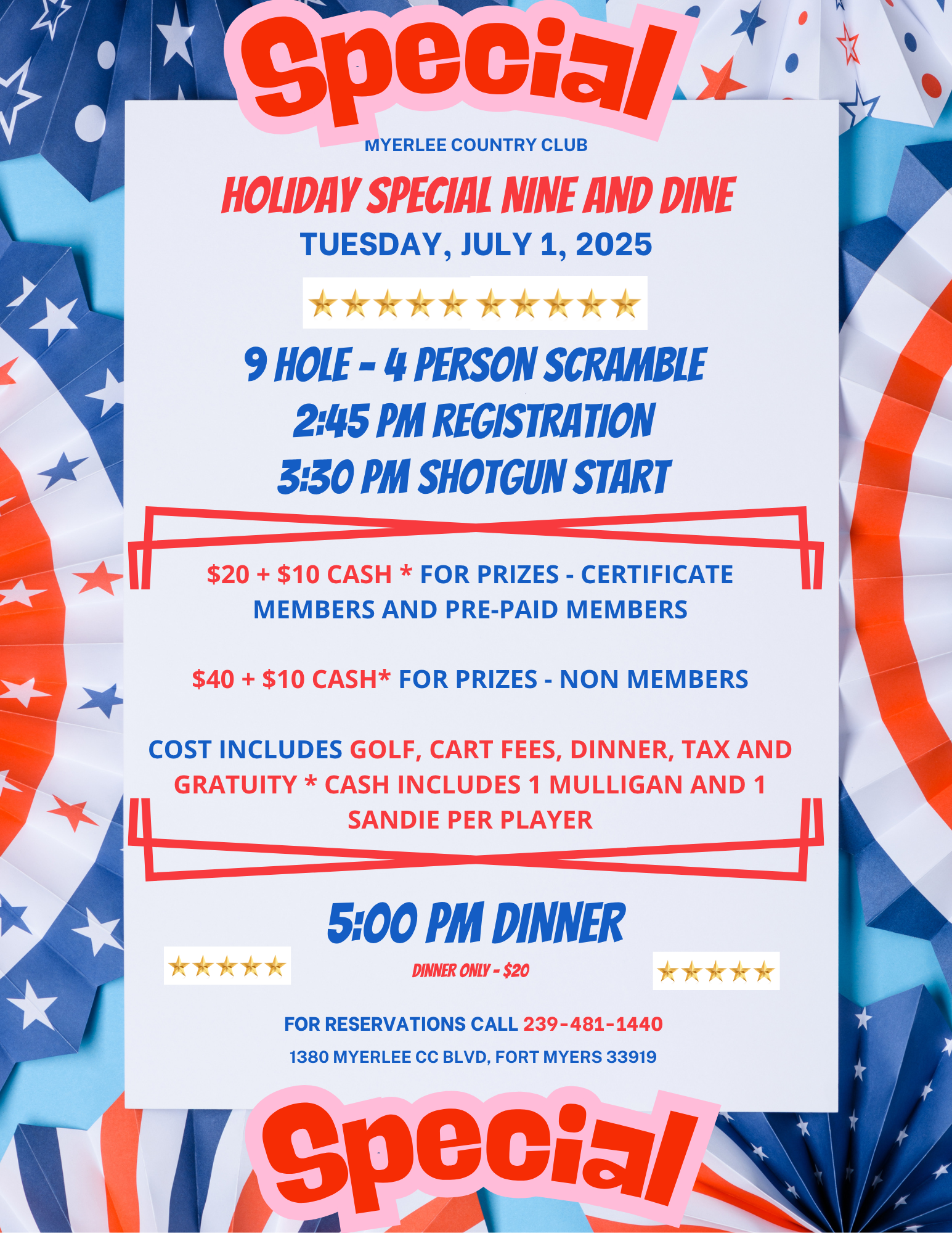 Holiday Nine And Dine