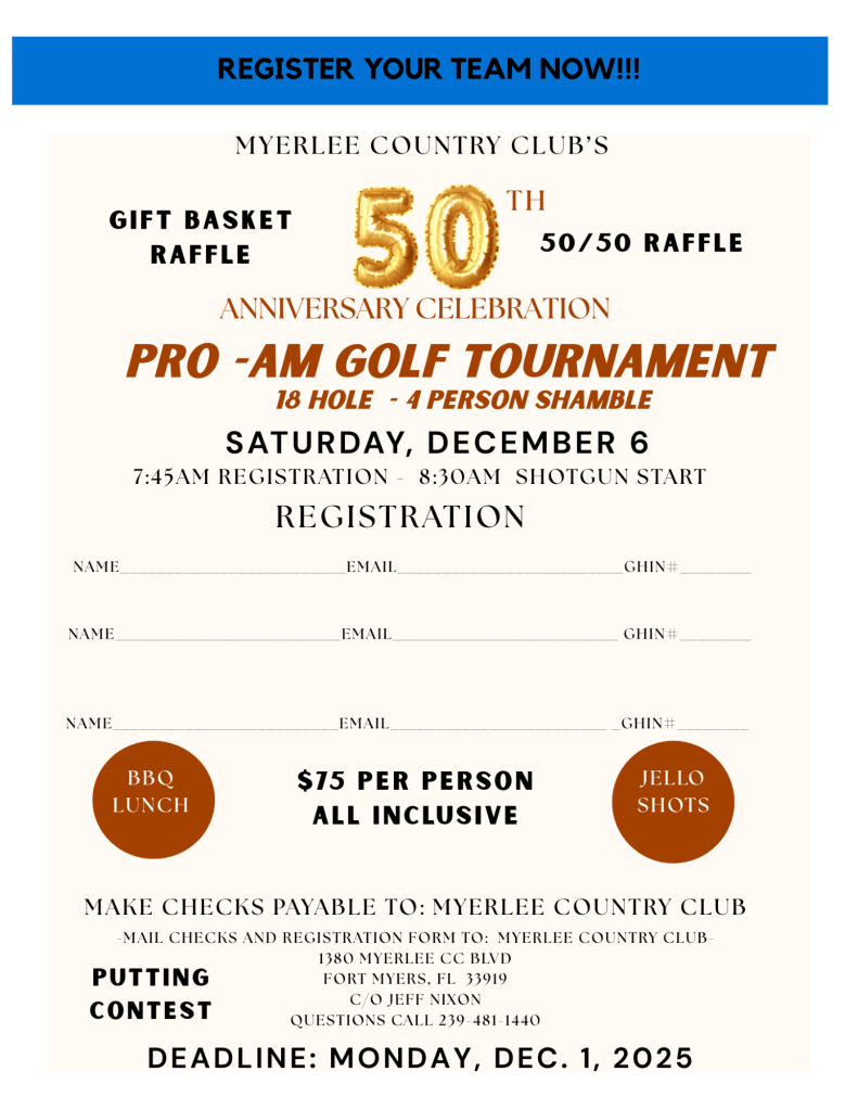 Pro-Am Golf Tournament 