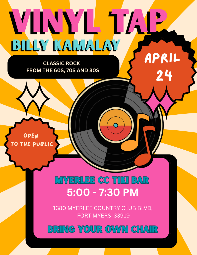 APRIL 24 VINYL TAP