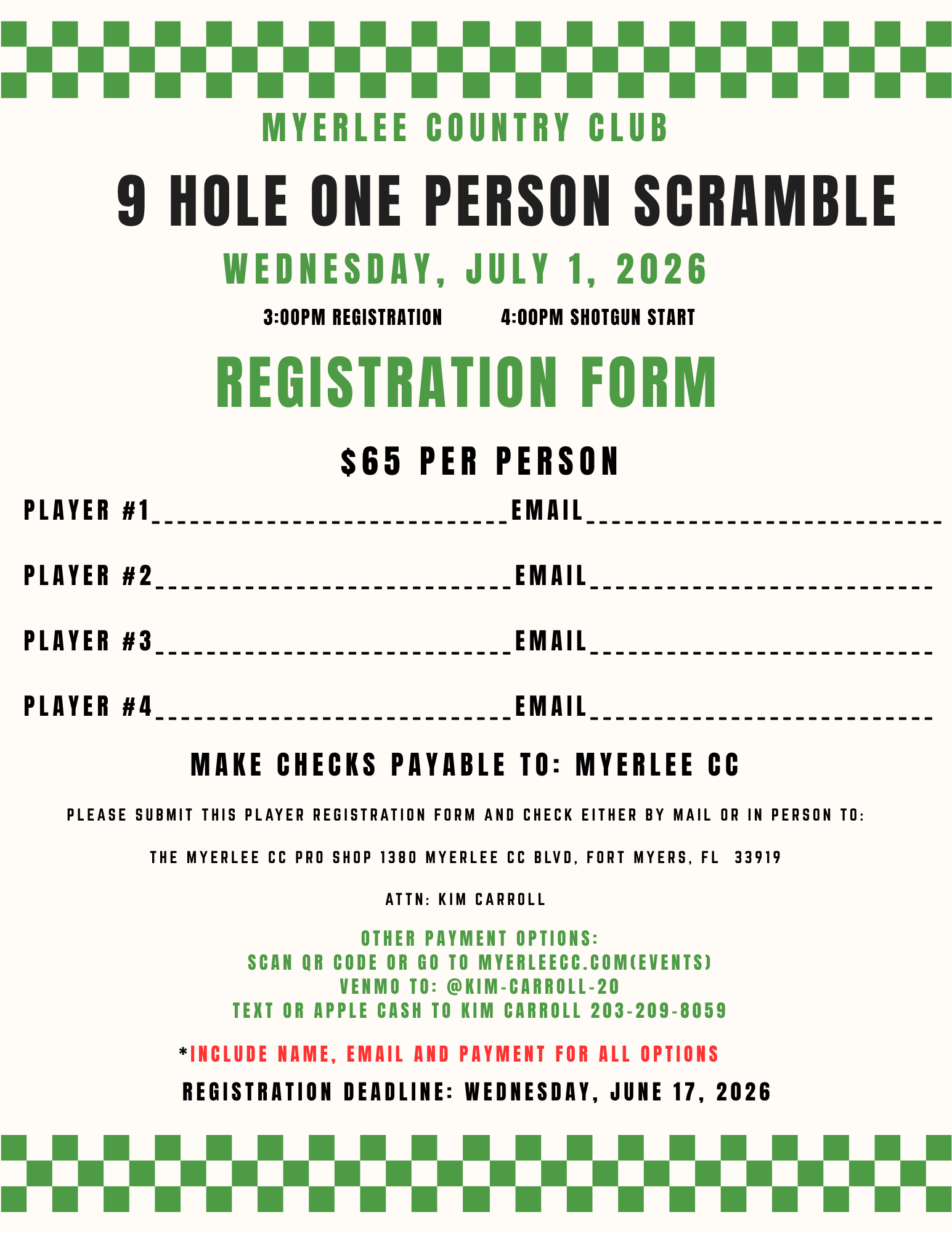 Scramble Registration Final