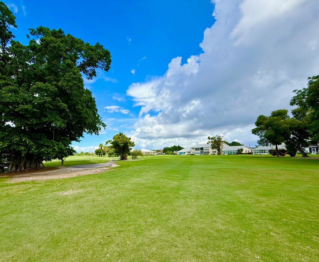 Golf course fairway